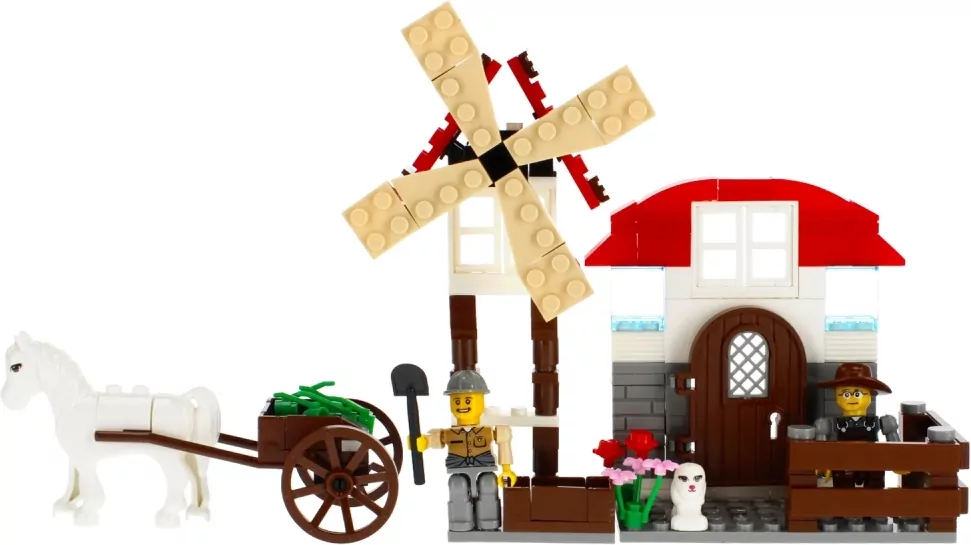 Klocki konstrukcyjne Alleblox Farma Homestead 183 elementów - tantis.pl