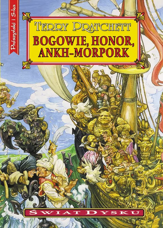 Świat Dysku T.21 Bogowie, honor, Ankh-Morpork - tantis.pl