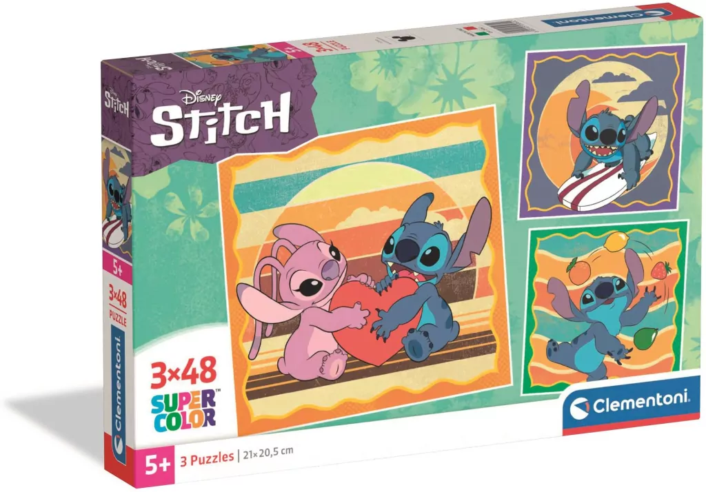 Puzzle 3x48 Super Kolor Stitch - tantis.pl