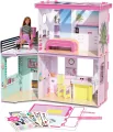 Barbie domek dla lalek do samodzielnego złożenia 70 cm - tantis.pl