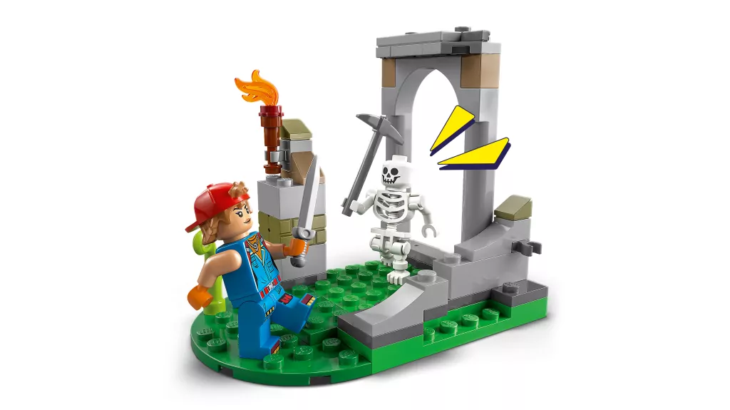LEGO® Fortnite Skórek i Iskra oraz obóz 77075 - tantis.pl