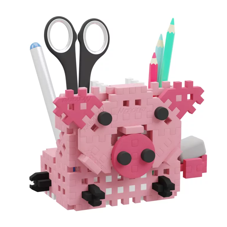 Mini Waffle Przybornik. Świnka - tantis.pl