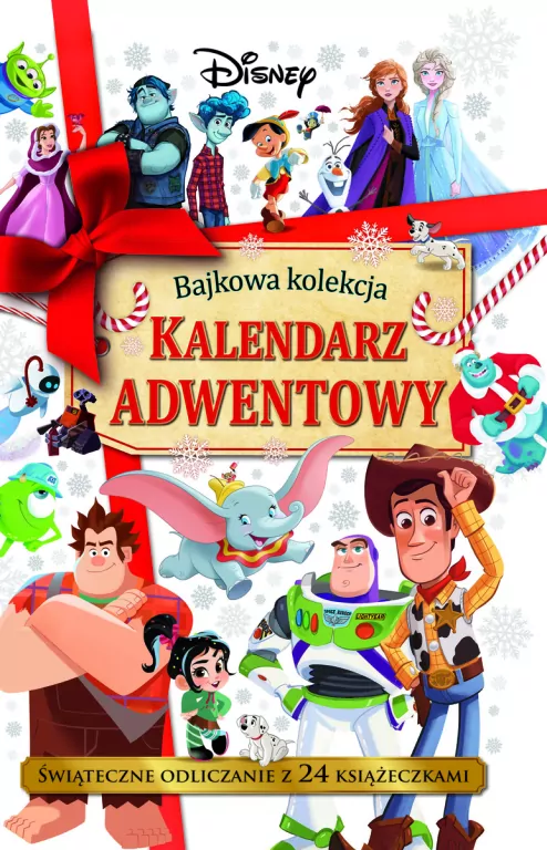 Kalendarz adwentowy. Bajkowa kolekcja. Disney - tantis.pl