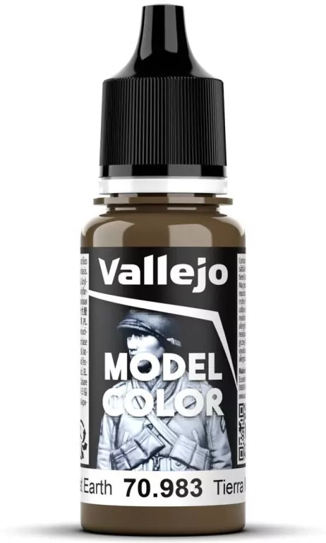 Vallejo: 70.983 - Model Color - Flat Earth (18 ml) - tantis.pl