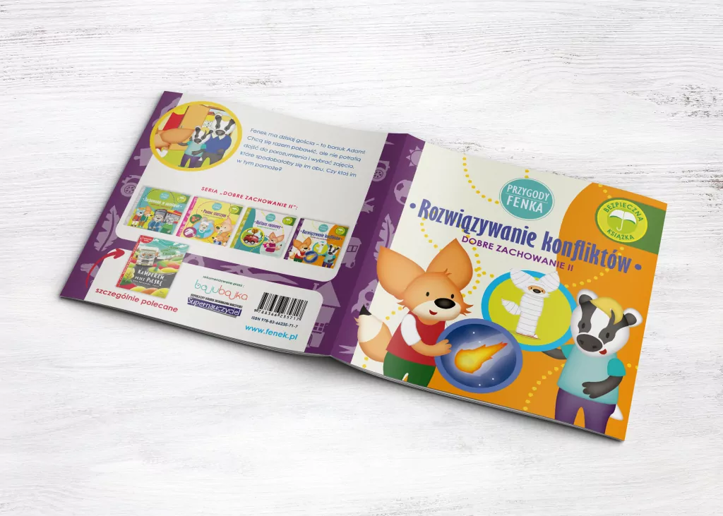 Rozwiązywanie konfliktów. Dobre zachowanie II. Przygody Fenka - tantis.pl