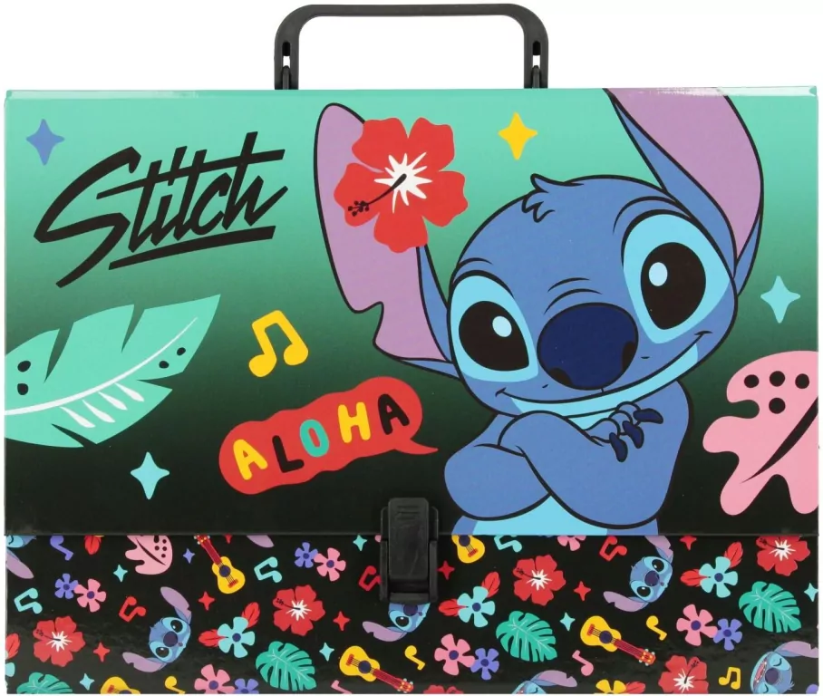 Teczka z rączką A4 Stitch - tantis.pl