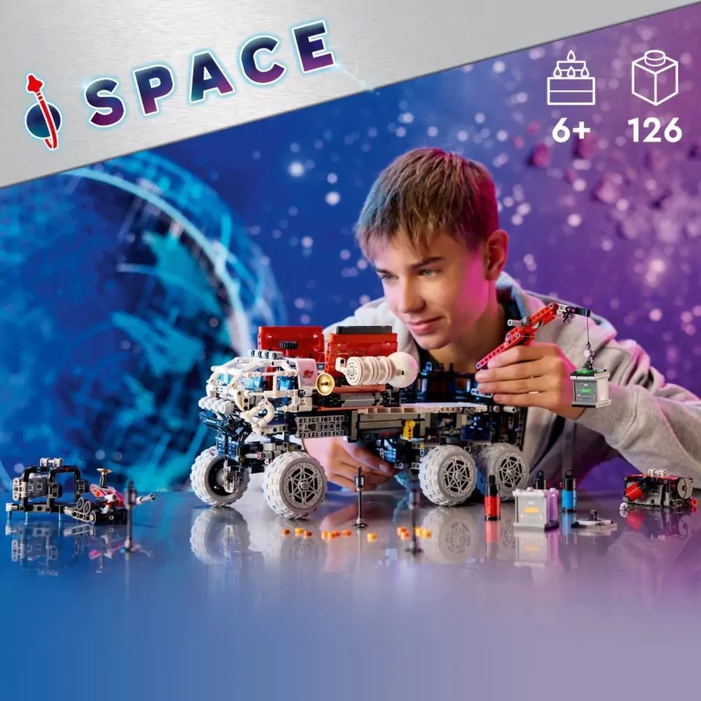 LEGO® Technic. Marsjański łazik eksploracyjny. 42180 - tantis.pl