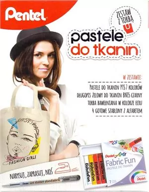 Pastele do tkanin. 7 kolorów - tantis.pl