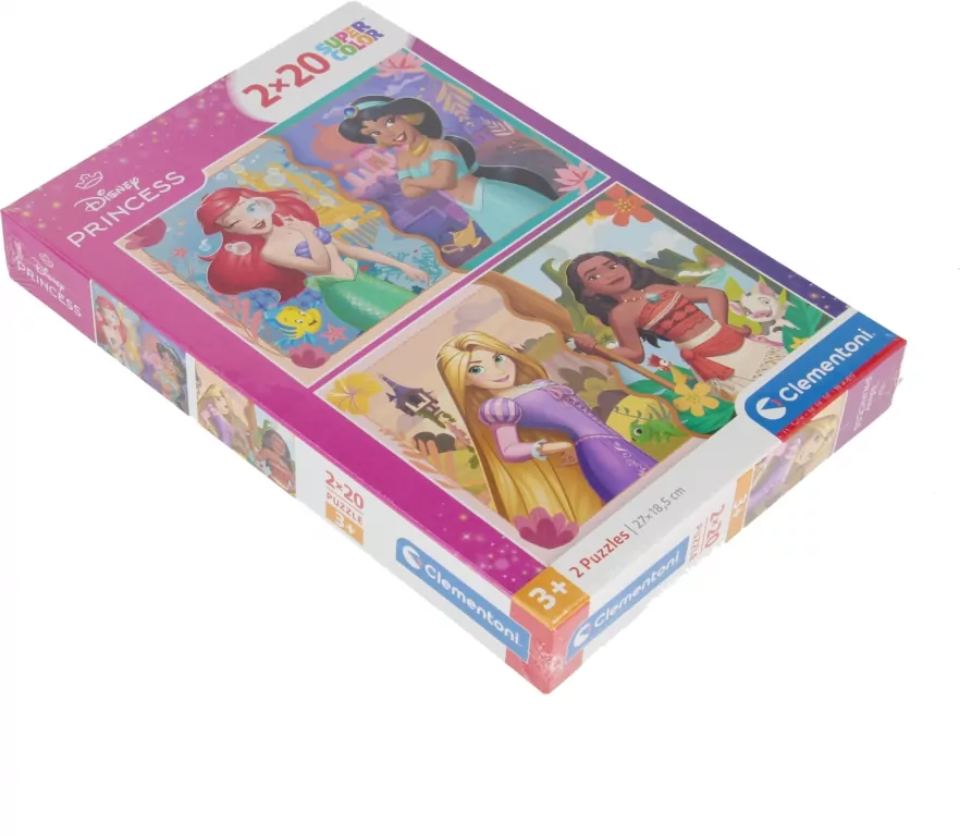 Puzzle 2x20 Super Kolor Princess - tantis.pl