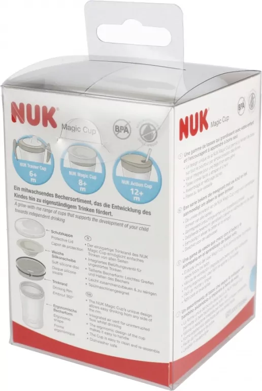 Kubek 230ml 8+ Magic Cup NUK - tantis.pl