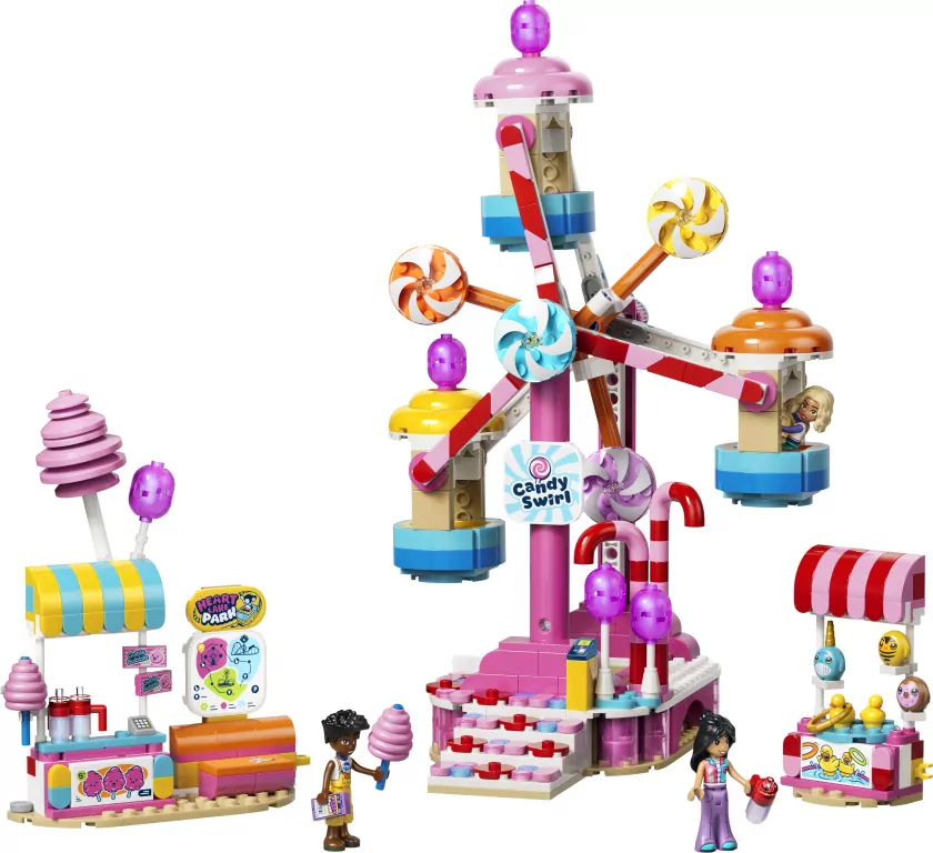 LEGO® Cukierkowo-babeczkowy diabelski młyn 42700 - tantis.pl