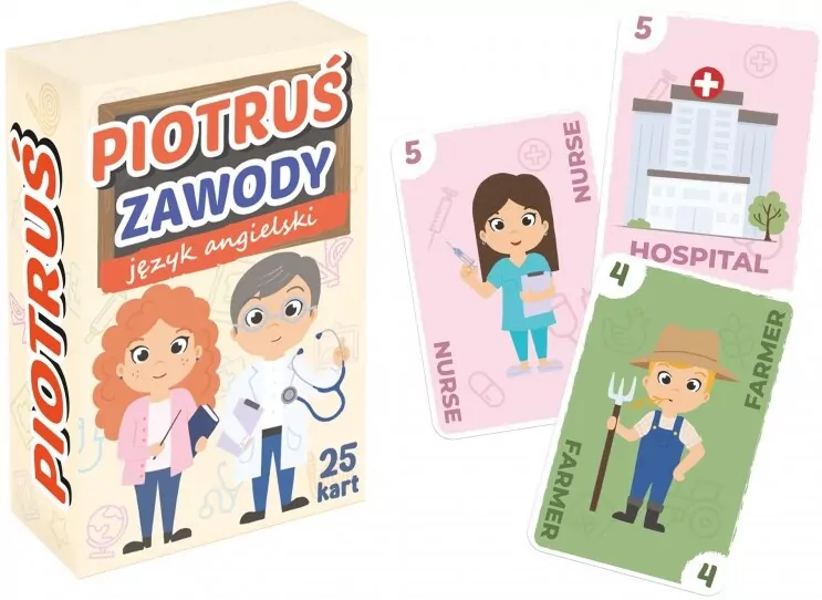 Piotruś Zawody. Język angielski MINI - tantis.pl