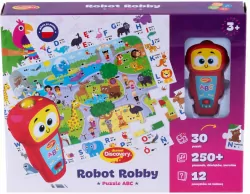 Robot Robby. Puzzle ABC