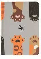 Kalendarz tygodniowy 2026 B6 Łapki ALBI - tantis.pl