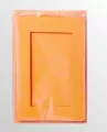 Karty passepartout prostokąt pomarańcz 10,5x15cm - tantis.pl