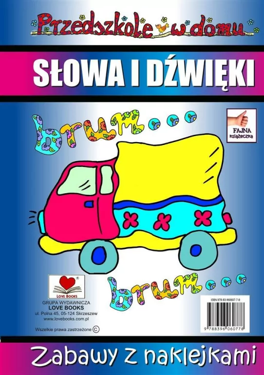 Słowa i dźwięki. Przedszkole w domu - tantis.pl