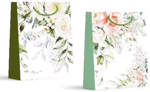 Torebka prezentowa XXL Kwiaty - tantis.pl