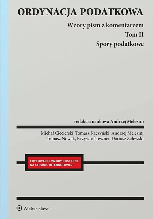 Ordynacja podatkowa T.2 Spory podatkowe - tantis.pl