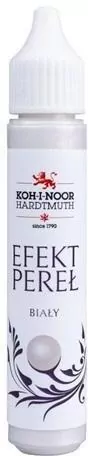 Pisak z efektem perłowym biały 30ml - tantis.pl