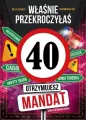 Karnet Urodziny 40 - tantis.pl