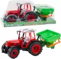 Traktor z siewnikiem czerwony 34cm - tantis.pl