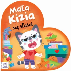 Mała Kizia się złości. Maluch nazywa emocje