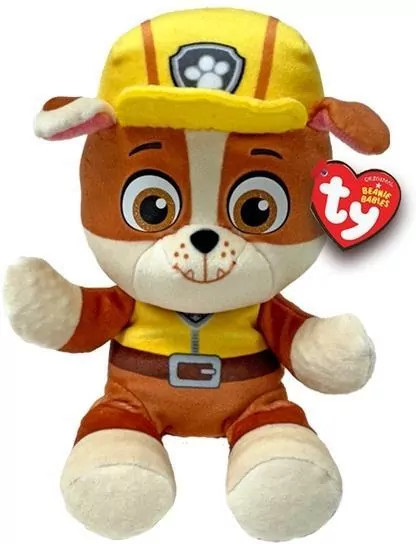 Beanie Babies Lic Soft Psi Patrol - Rubble 15cm - tantis.pl