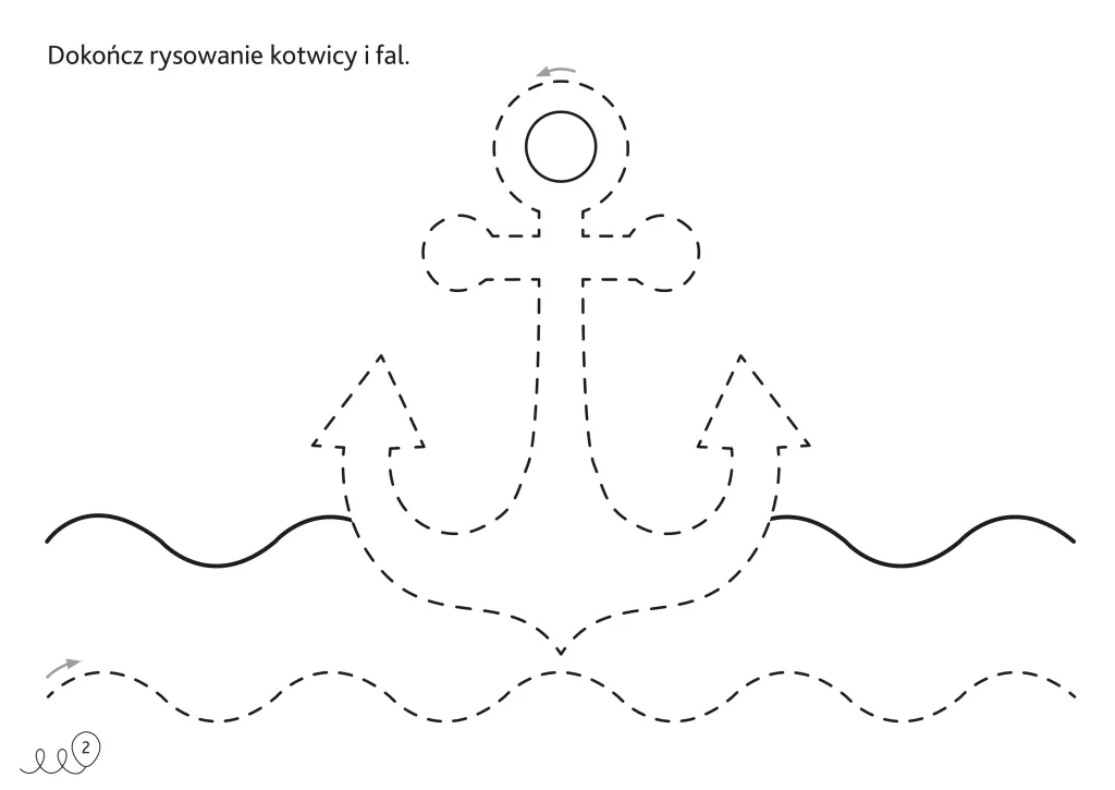 Rysuję obrazki po śladzie. Ćwiczenia, część 2 - tantis.pl