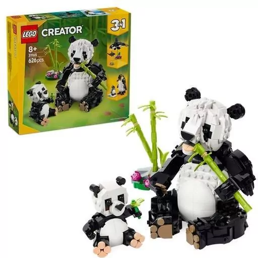 LEGO® Dzikie zwierzęta: rodzina pand 31165 - tantis.pl