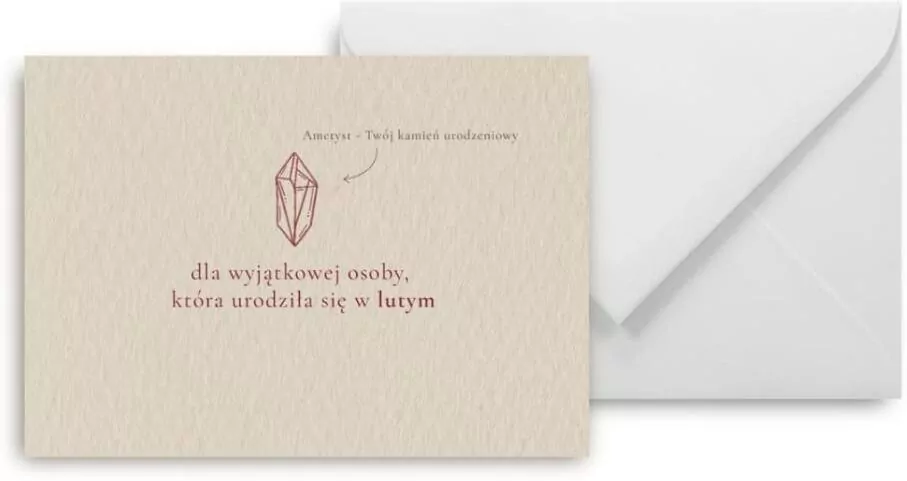 Mini kartka Urodziny luty - tantis.pl