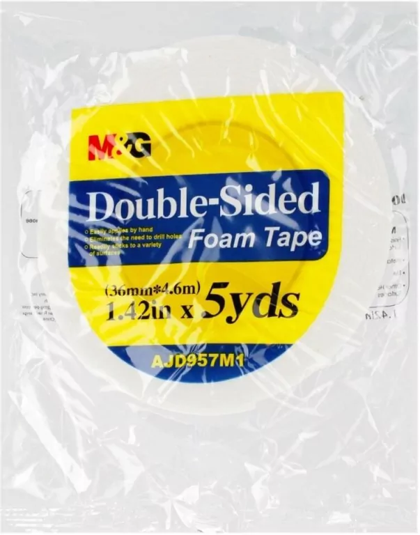 Taśma klejąca piankowa dwustronna 36mm M&G - tantis.pl