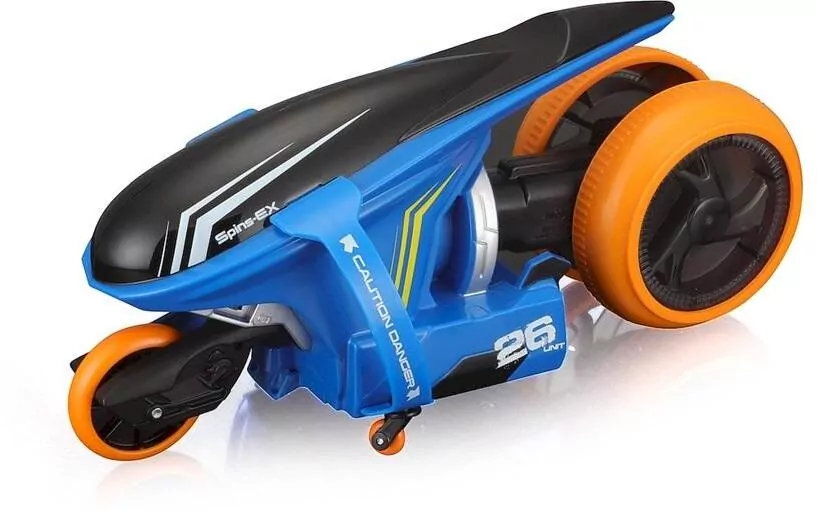 Cyklone motocykl 360 z pilotem niebieski - tantis.pl