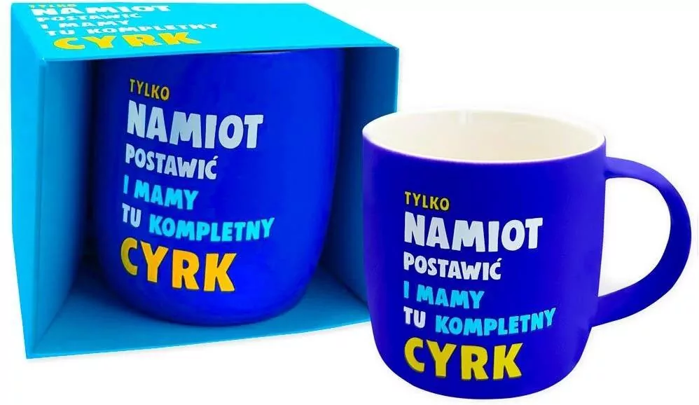 Kubek neonowy Namiot - tantis.pl