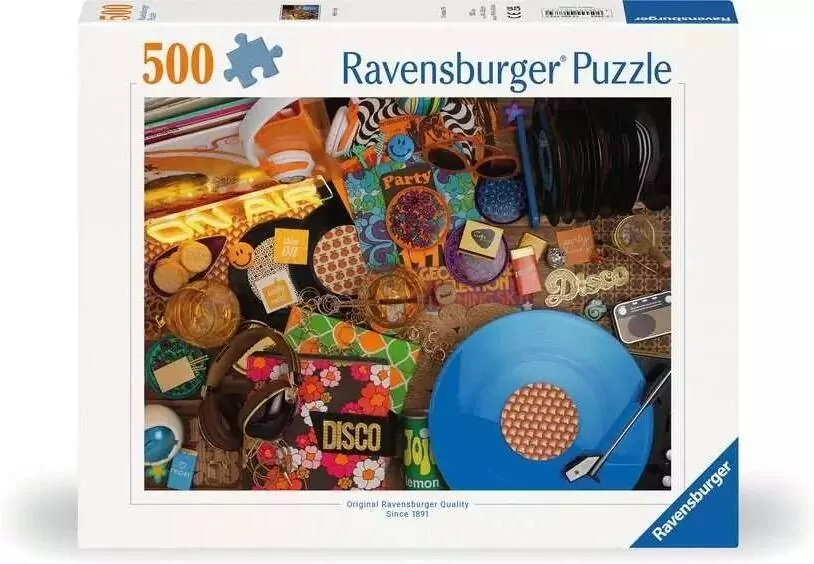 Puzzle 500. Hallo Vinyl - tantis.pl