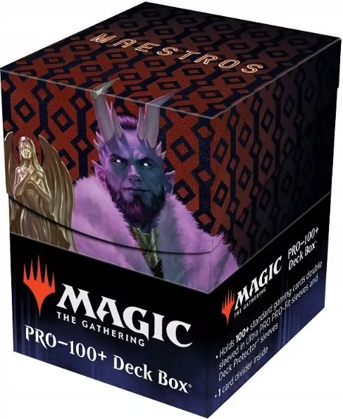 Ultra Pro: Magic the Gathering - Streets of New Capenna - 100+ Deck Box - Maestros - tantis.pl