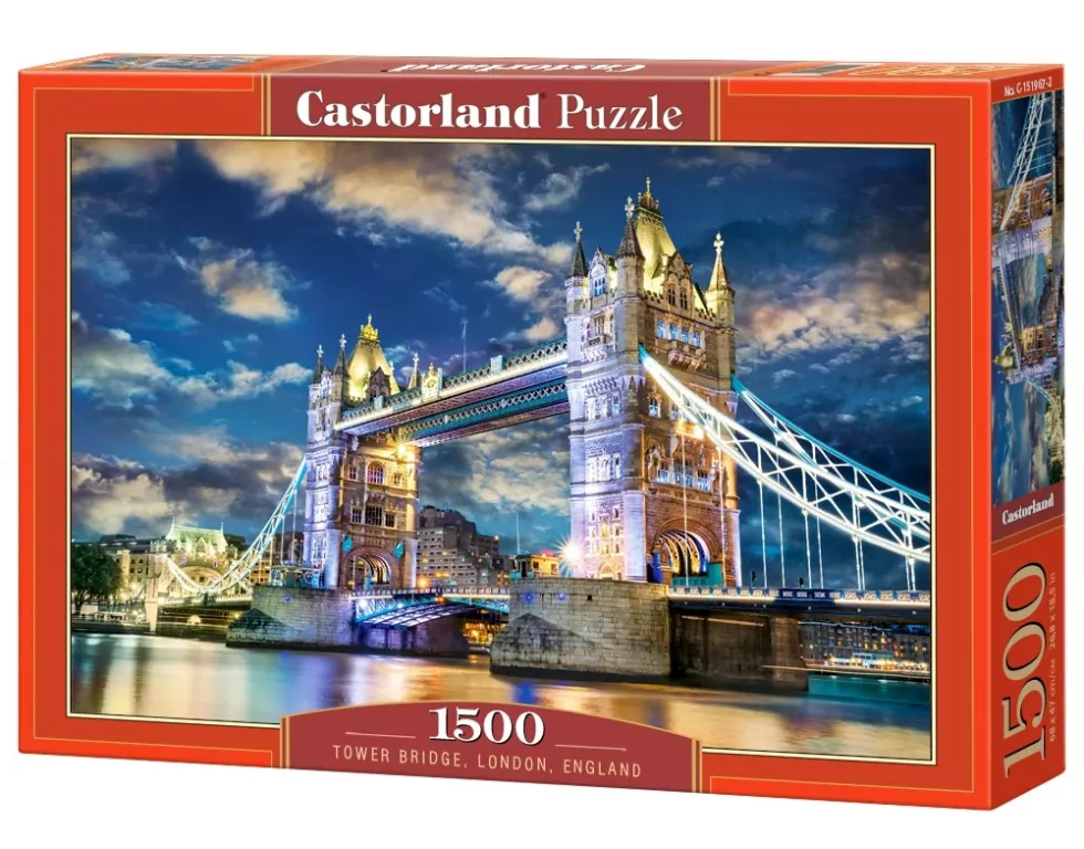 Puzzle 1500 Tower Bridge, London, England - tantis.pl