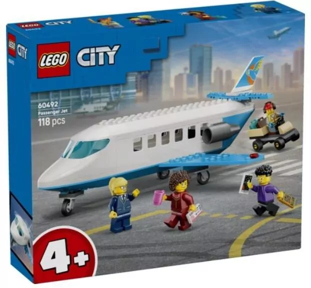 LEGO® Samolot pasażerski 60492 - tantis.pl