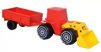 Traktor z ładowaczem i przyczepką 34cm - tantis.pl