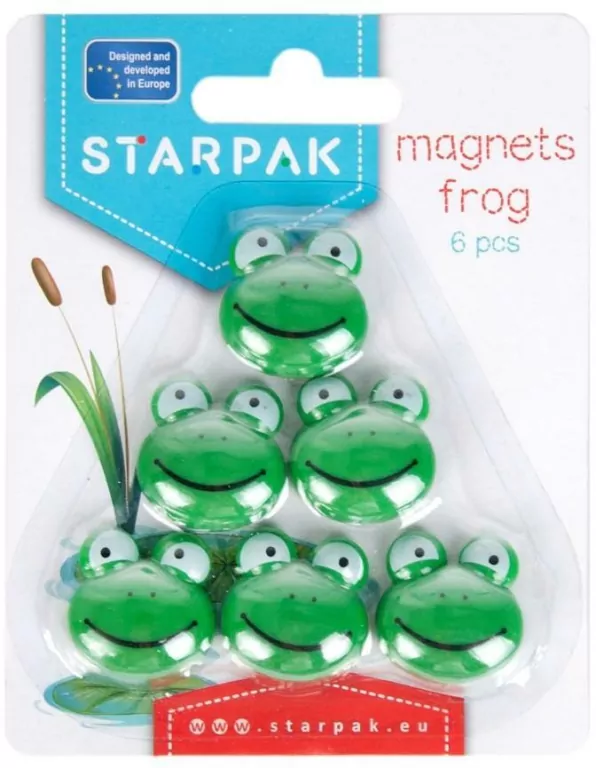 Magnesy. Żabki 6 sztuk - tantis.pl