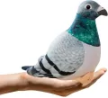 Gołąb grzywacz szary pluszowy 20cm - tantis.pl