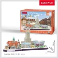 Puzzle 3D 126 elementów. Cityline. Warszawa - tantis.pl