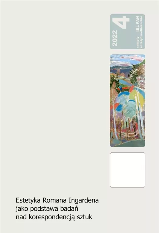 Estetyka Romana Ingardena jako podstawa badań... - tantis.pl