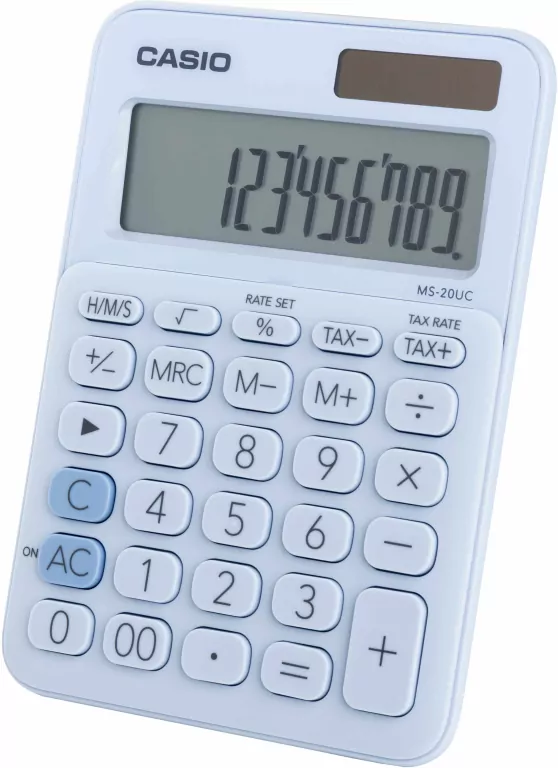 Kalkulator Casio MS-20UC-LB BOX - tantis.pl
