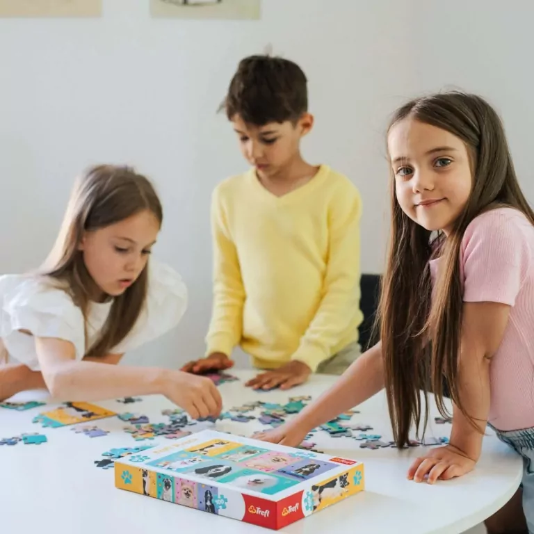 Puzzle 100. Zabawne Trefliki TREFL - tantis.pl