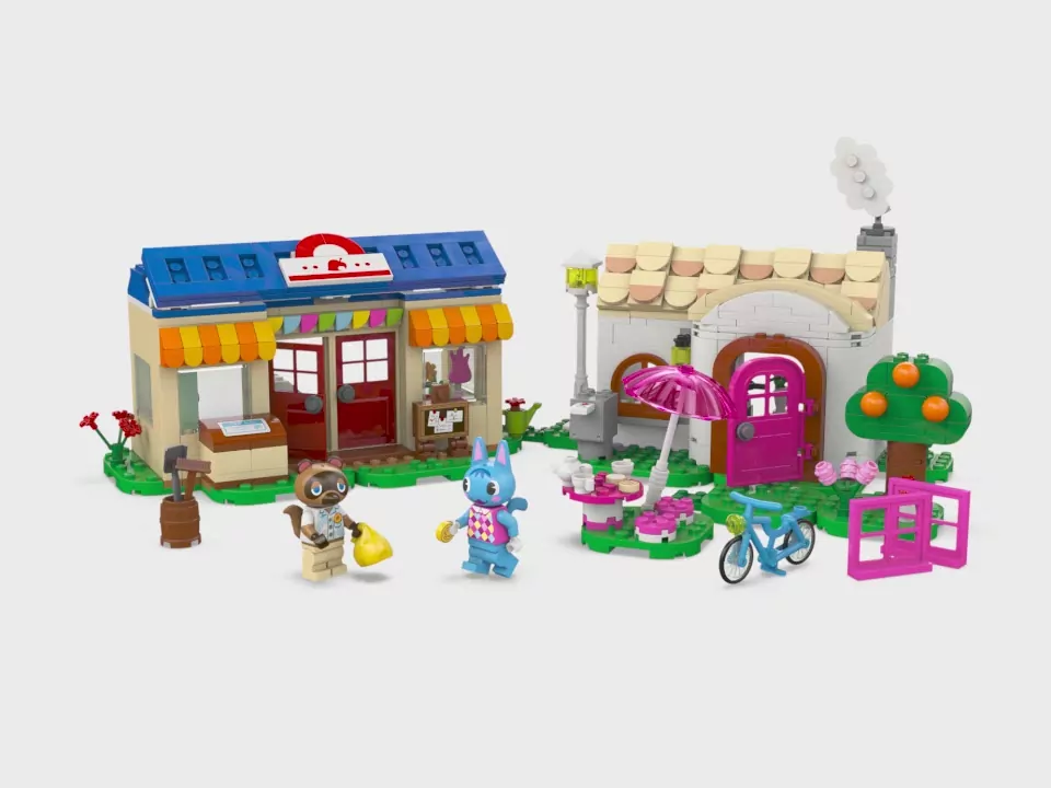 LEGO® Animal Crossing. Nook's Cranny i domek Rosie 77050 - tantis.pl