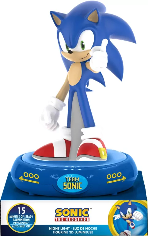 Lampka 3D Sonic - tantis.pl