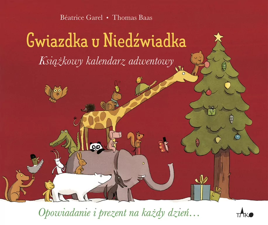 Gwiazdka u Niedźwiadka. Książkowy kalendarz adwentowy - tantis.pl
