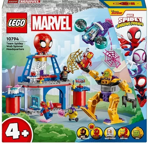 LEGO® Marvel. Siedziba główna Pajęczej Drużyny 10794 - tantis.pl