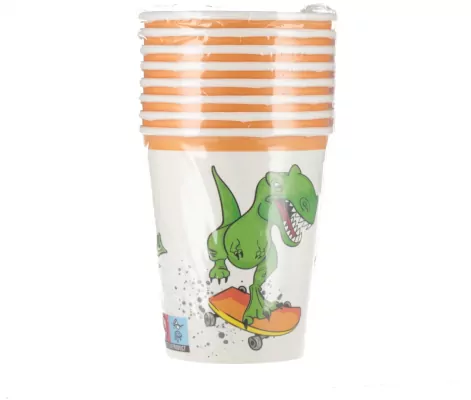 KUBEK PAP 250ML DINOZAURY 036301 PM OPFOL