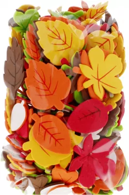 Ozdoba samoprzylepna liść jesień